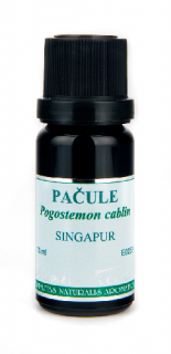 PAČULE, 10 ml (100% přírodní éterický olej lékopisné kvality)