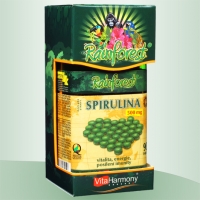 SPIRULINA 500 mg - 90 tbl., 100% organický produkt, doplněk stravy (Vitalita, energie a posílení imunity)