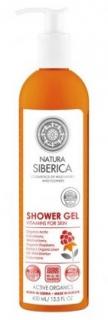 Sprchový gel  Vitamíny pro pleť , 400 ml ( Není nic lepšího než voňavý sprchový gel Natura Siberica, plný vitamínů a minerálů. Hedvábný gel výborně vyživuje a hydratuje, a příjemné aroma přináší harmonii. )