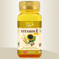VITAMIN E 100 mg - 60 tob., doplněk stravy (Účinný boj proti volným radikálům)