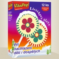 VitaPop®, lízátková úleva při nachlazení, příchuť citrus - 12 lízátek (Při nachlazení dětí i dospělých, doplněk stravy)