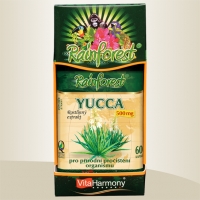 YUCCA 500 mg - 60 kapslí, doplněk stravy (Šetrné a precizní pročištění organismu)