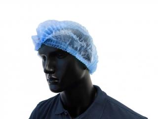Jednorázové čepice CLIP 100ks Barva: Modrá