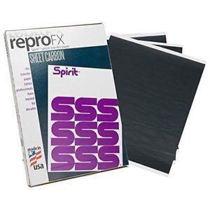 Kopírovací papír ReproFX Spirit SHEET CARBON :: Kopírovavcí papír SPIRIT SHEET CARBON - 200ks, 200ks