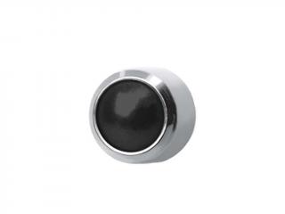 Náušnice pro piercing sada STUDEX černá M307W - stříbrná barva