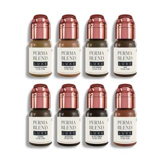 PERMA BLEND LUXE - Brow Chicka Wow Wow Brow Set 8 x 15 ml