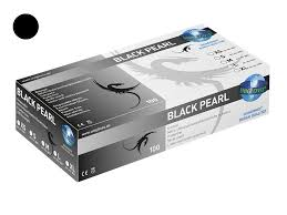 Rukavice Unigloves Nitril L Black Pearl bez latexu a pudru, 100ks