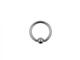 Titanový piercing BCR - šedý 10ks :: 1,6 x 16 mm