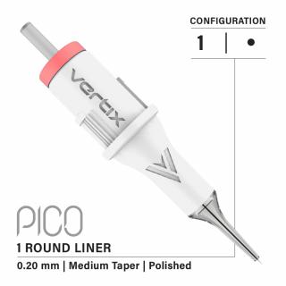 Vertix PICO 1 Round Liner Medium Taper 0,20mm 20/1RLMT