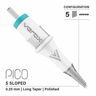Vertix PICO 5 Sloped Long Taper 0,25mm 25/5FLLT