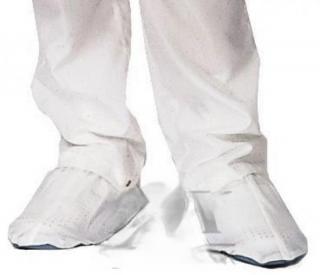 ESD Kotníkový návlek na obuv do čistých prostor - bílý
