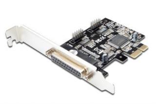 Digitus Adaptér PCI Express x1 2xseriový +1xparalelní port, +low profi