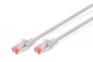 Digitus DK-1644-100/WH RJ45 síťové kabely, propojovací kabely CAT 6 S/FTP 10.00 m bílá
