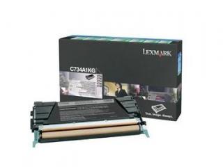 Lexmark C734, C736, X734, X736, X738 Black Return Programme Toner Cart