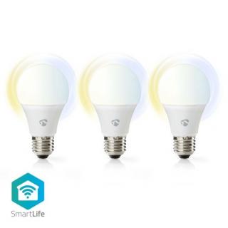 NEDIS SMARTLIFE Smart sada LED žárovek E27 9W bílá