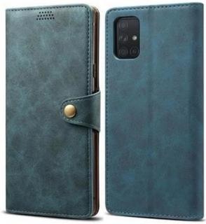 Pouzdro Lenuo Leather Samsung Galaxy A51 modré