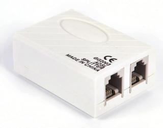 Rozbočovač (SPLITTER) pro VDSL/ADSL modemy, Annex B, 2x RJ11 / 1x RJ11