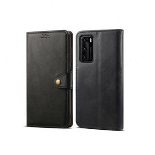 XIAOMI Lenuo Leather flipové pouzdro pro Huawei P40, černá