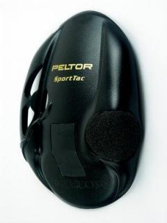 210100-478-SV 3M™ PELTOR™ SportTac™ Náhradní mušle, černé