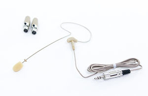 Diskrétní přídavný lehký mikrofon za ucho pro systémy Meder