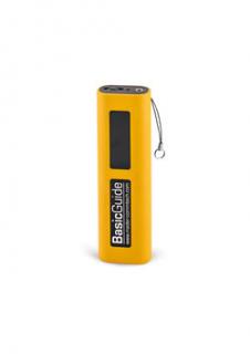 Meder BasicGuide digitální přijímač pro posluchače, 8 kanálů, 863-865MHz, žlutý Systém napájení: Nabíjecí baterie (nabíječ není v ceně)