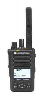 Motorola DP3661E VHF VYSÍLAČKY DIGITAL ANALOG GPS BLUETOOTH MDH69JDQ9RA1AN