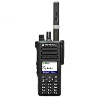 Motorola DP4800E VHF VYSÍLAČKY DIGITAL ANALOG MDH56JDN9VA1AN Volba BATERIE: IMPRES LIION 1950 mAh IP68 (-30°C), Volba NABÍJEČE: BEZ NABÍJEČE