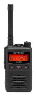 Motorola EVX-S24 VYSÍLAČKY UHF DIGITAL ANALOG AC146U502-MSI Volba NABÍJEČE: NABÍJECÍ STOJÁNEK, ZDROJ 220V/240V EU