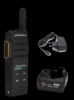 Motorola SL2600 UHF VYSÍLAČKY DIGITAL ANALOG BT WiFi MDH88YCD9SA2AN Volba NABÍJEČE: NABÍJECÍ STOJÁNEK, ZDROJ 220V/240V EU