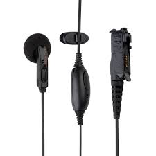 PMLN5733A  Jednoduchá komunikační souprava se sluchátkem do ucha a PTT s mikrofonem na kabelu