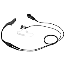 PMLN6129A Diskrétní sluchátko včetně krouceného zvukovodu, oddělené PTT s mikrofonem, 2-drát, Low Noise