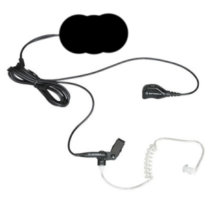 PMLN6530A Diskrétní sluchátko včetně plastového zvukovodu, oddělené PTT s mikrofonem
