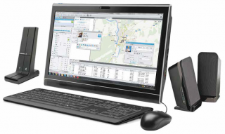 Pronájem Dispečerská aplikace s PC a monitorem, řízení rádiového provozu s GPS VOLBA PRONÁJMU: 1 den