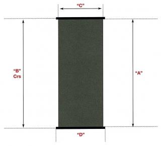 Solární kolektor SC 1,2 m x 4,0 m -- plocha 4,8 m2