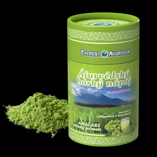 Everest Ayurveda himalájský horký nápoj AMALAKI mladý ječmen 100 g