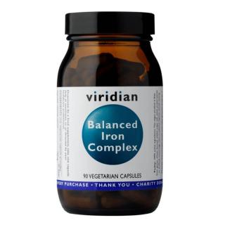 Viridian nutrition Balanced Iron Complex 90 kapslí