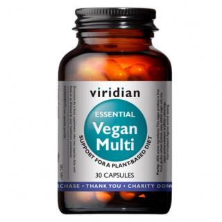 Viridian Vegan Multi Kapsle: 30 ks