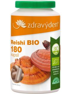 Zdravý den Reishi BIO 180 kapslí