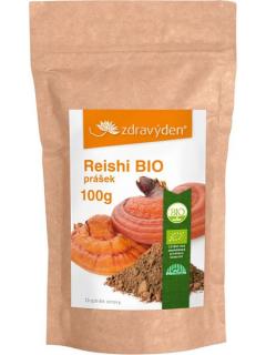 Zdravý den Reishi BIO prášek 100g