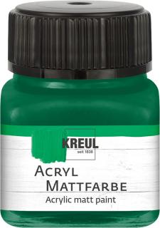 KREUL barva akrylová matná zelená 20 ml (KREUL barva akrylová matná zelená 20 ml)