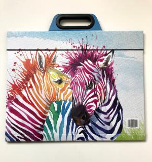 Složka na výkresy - zebry (Složka se zebrami )