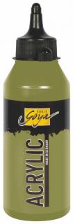 SOLO GOYA akrylová barva khaki zelená 250 ml (SOLO GOYA akrylová barva khaki zelená 250 ml)