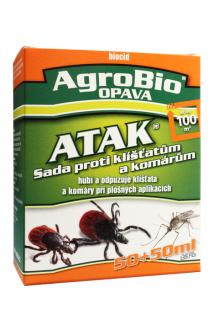 ATAK - sada proti klíšťatům  50 + 50 ml