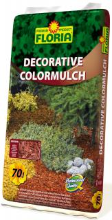Decorative color mulch hnědý 70 l