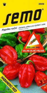 PAPRIKA ZELENINOVÁ HABANERO RED