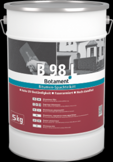 Botament B 98 L, 5 kg - živičný střešní tmel