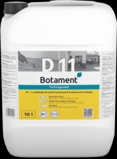 Botament D 11, podkladní zpevňující nátěr Balení objem: 1 l