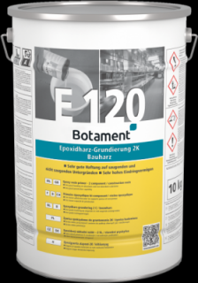 Botament E 120, multifunkční pryskyřice 2 sl. Balení hmotnost: 10 kg