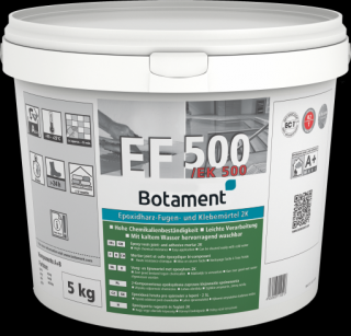 Botament EKF 500 - epoxidová hmota pro lepení a spárování Balení hmotnost: 5 kg, Barva: šedá (24)