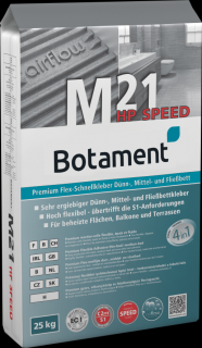 Botament M 21 HP Speed - flexibilní lepidlo na dlažbu Balení hmotnost: 25 kg